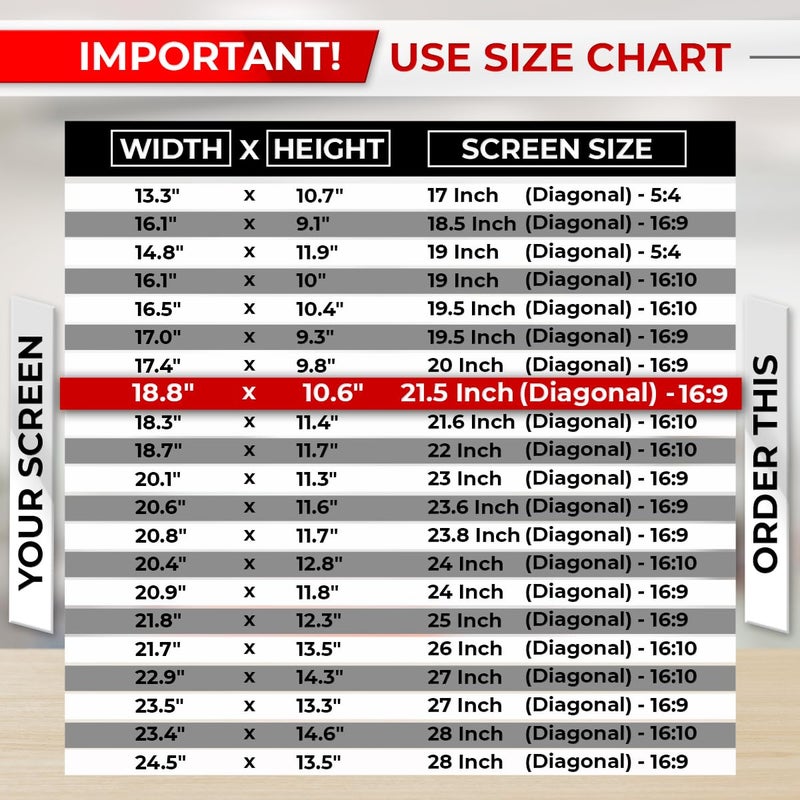 SightPro فلتر شاشة الخصوصية للكمبيوتر SightPro مقاس 21.5 بوصة 16:9 - درع الخصوصية وحامي مضاد للتوهج - Image 3