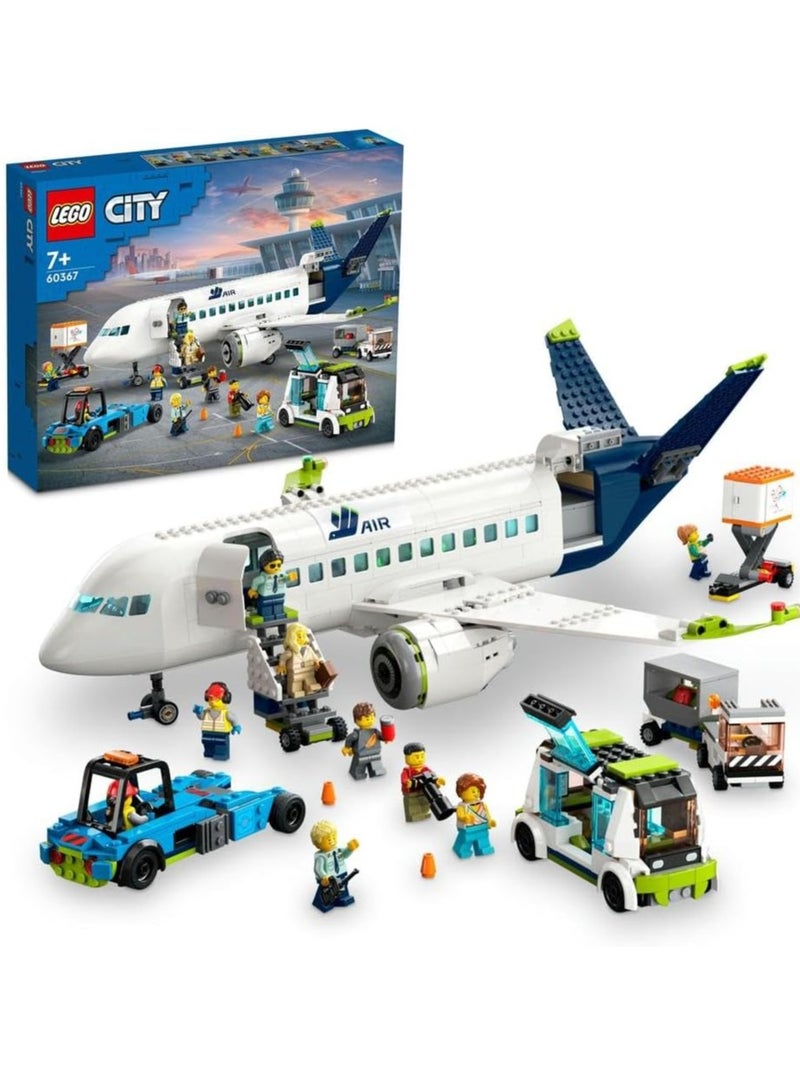 LEGO City Passenger Airplane 60367 Building Toy Set (913 Pieces) - Image 1