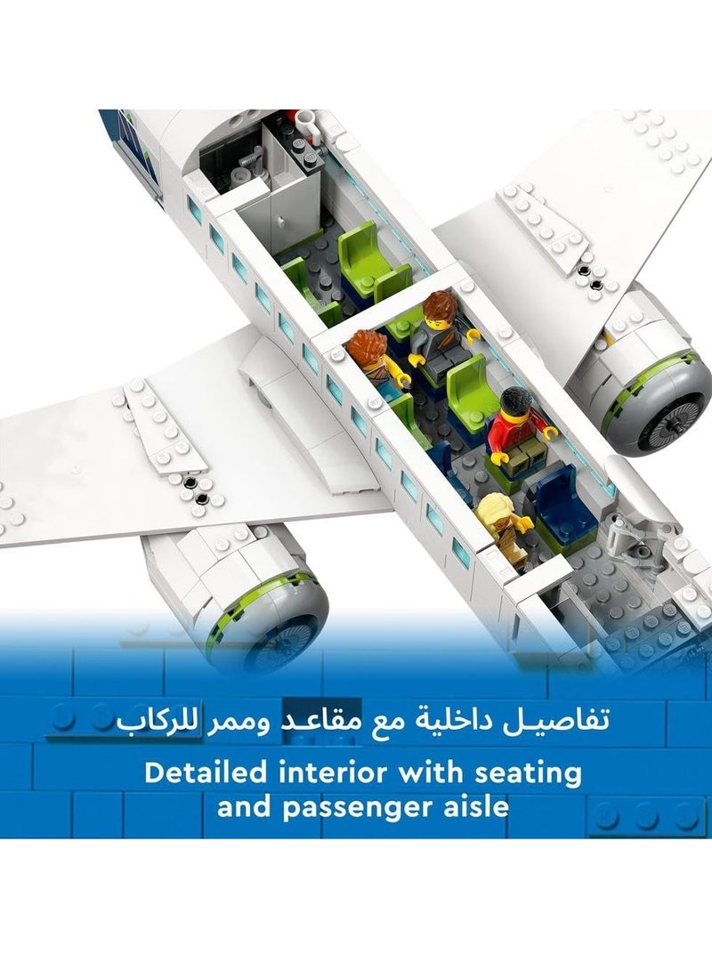 LEGO City Passenger Airplane 60367 Building Toy Set (913 Pieces) - Image 3