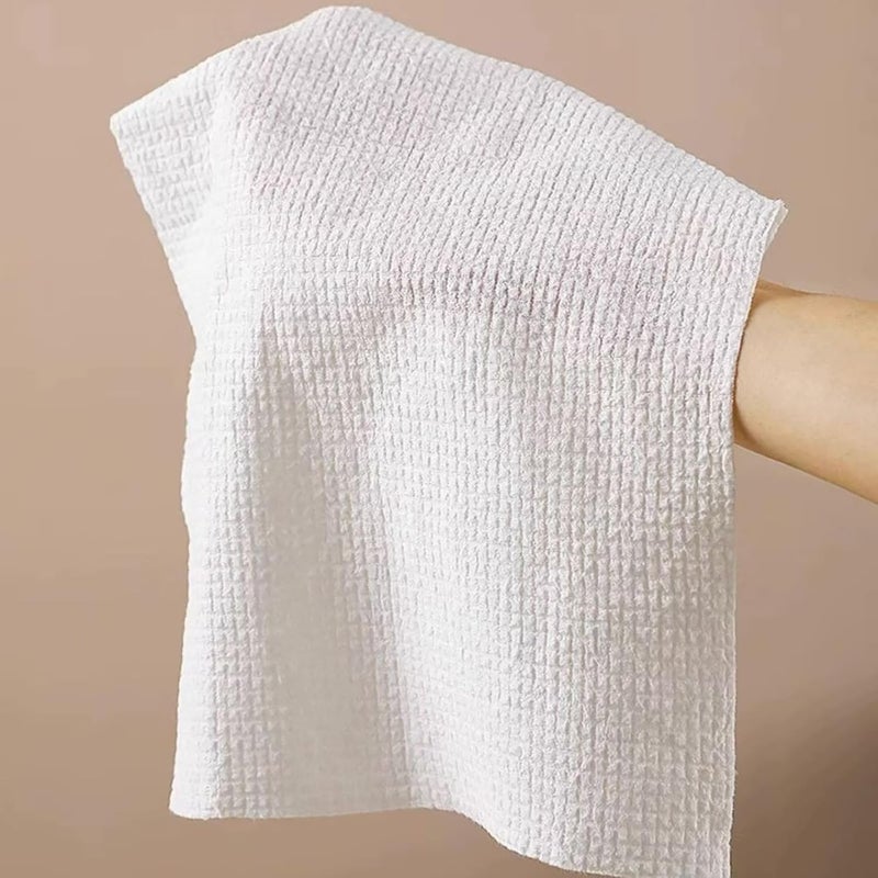 VETERIT Compressed Towel Tablet Portable Face Towel Washcloth Reusable 14 Pack Wet and Dry Disposable Towel, Baby Towel or Dog Towel Camping Wipes for Travel Hiking Home Beauty - Image 5