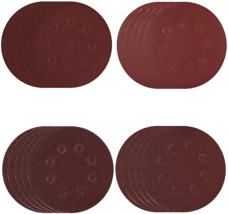 SKIL 20-Piece Mixed 5 in. 60/80/120/240 Grits Round Sanding Paper Kit for Sanders SR211601/SR6604B-10/SR660302 - CDA9003 - Image 3