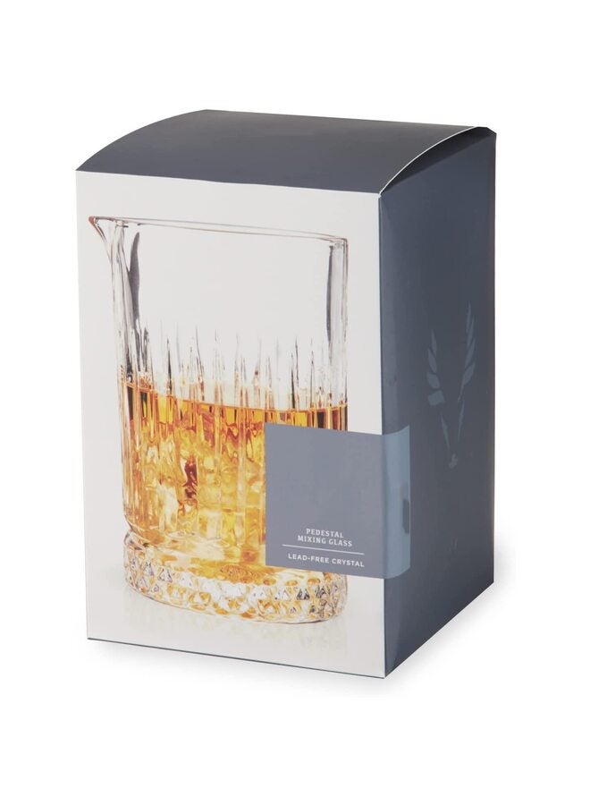 Crystal Cocktail Mixing Glass - 24oz Martini Stirring Glass with Thick Weighted Bottom, Professional Bartender's Beaker & Mixing Pitcher - Image 3