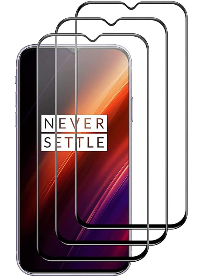 erorex Tempered Glass Screen Protector For Oneplus 7 6.41 Inch Pack Of 3  - Image 1