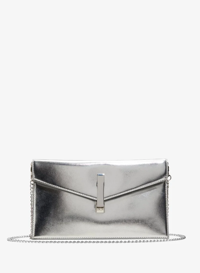 الدو LARAMISA Glossy Clutch Bag