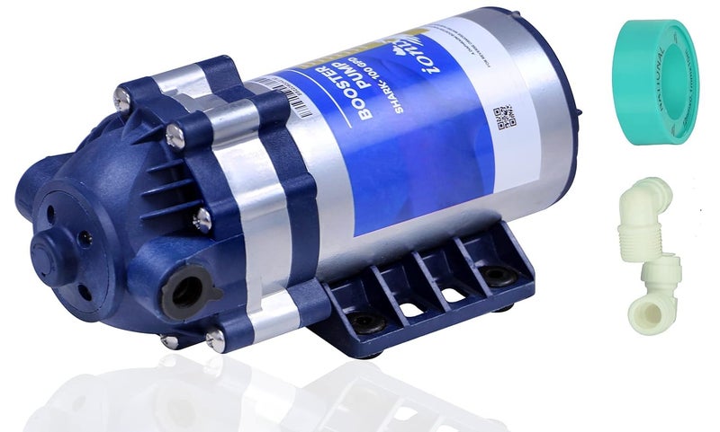 IONIX RO Booster Pump Motor 100 GPD | 24V DC Heavy Duty Diaphragm Water Booster Pump | 100% Copper Winding, High Pressure for RO Water Purifiers, Reverse Osmosis Systems | 1-Year Warranty - Image 4