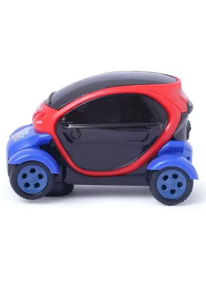 Saubhagya Global 3D Lighting Flashing Music Friction Car 3Aa Batteries Required Not Included (Red & Blue) - Image 4