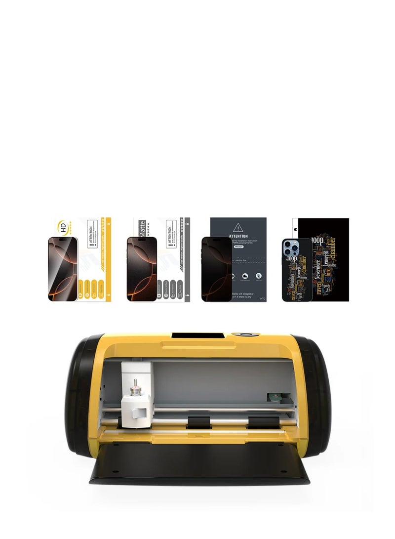 راب كارت آلة قطع واقي شاشة هيدروجيل TPU العالمي لجميع الهواتف المحمولة والساعات الذكية