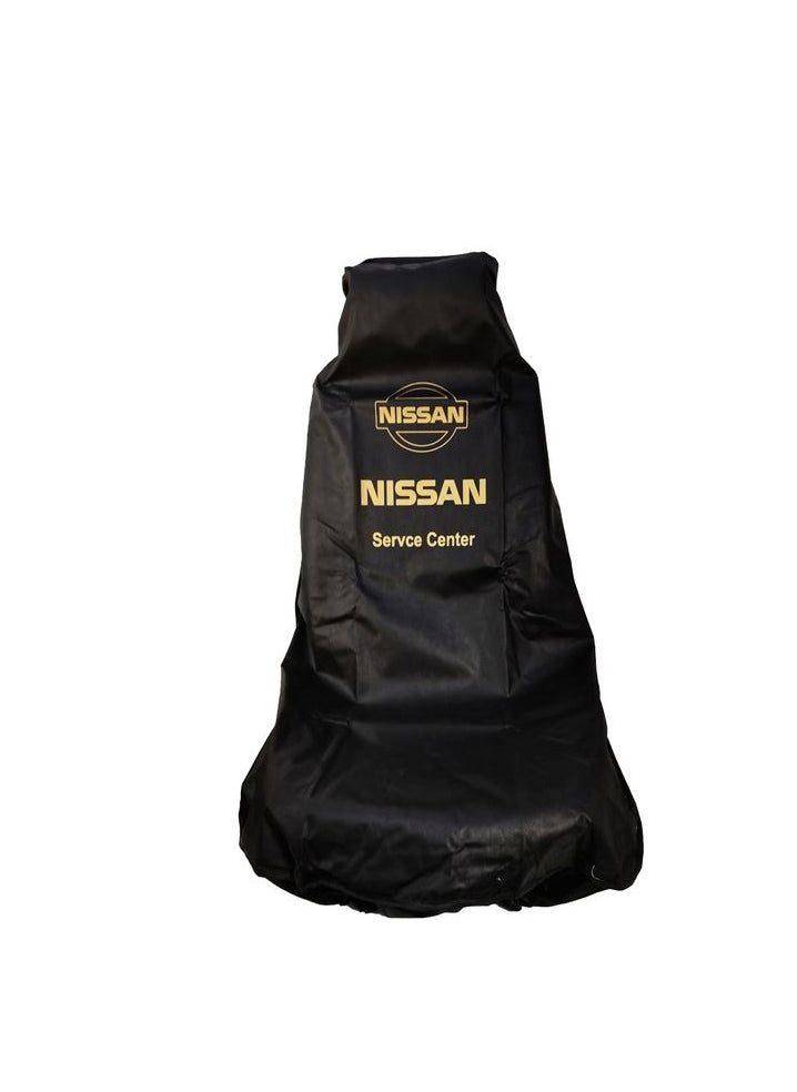 Nissan Car Seat Cover, Universal Car Seat Dust Dirt Protection Cover, Extra Protection For Your Seat 2 Pieces Set  - Image 2