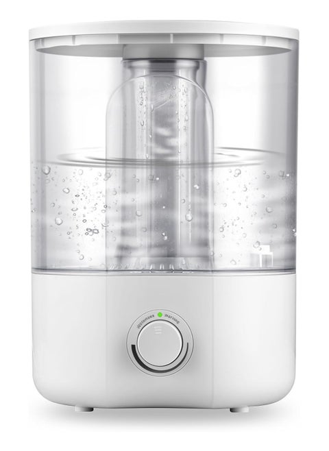 Air Humidifier for Whole House Room, 4L Ultrasonic Cool Mist Humidifier for Large Room, Adjustable 360° Knob, Auto Shut-Off, Aroma Diffuser, Essential Oil Function, Lower Noise, Humidify for Any Room.