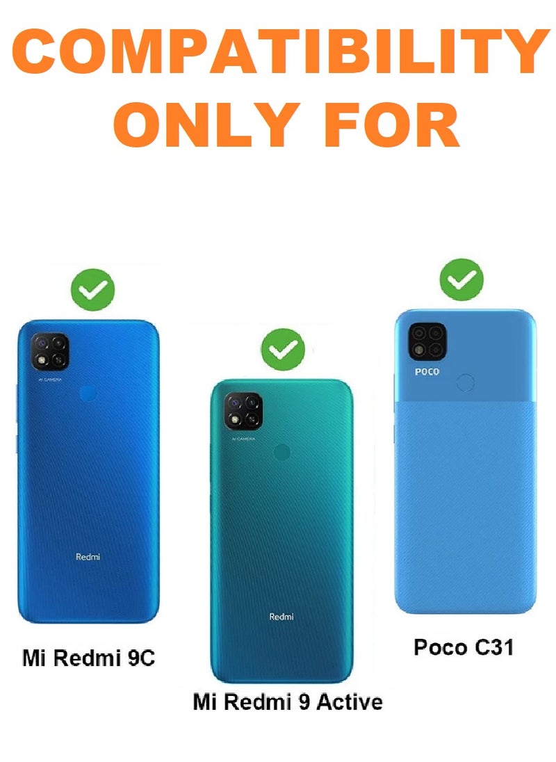 Super Tempered Glass Screen Protector Clear Designed For Xiaomi Poco C31 Full Screen Coverage And Bubble Free - Image 3