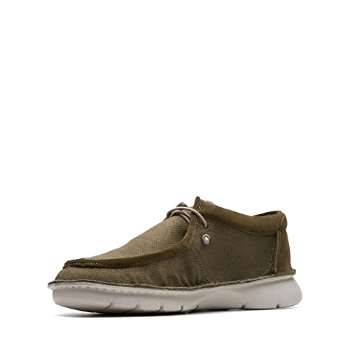 clarks حذاء كلاركس للرجال كولهيل سهل الارتداء، زيتوني داكن، 7.5 - Image 3