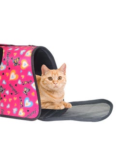 Nylon Outdoors Travel Meshy Window Zipper Closure Pet Carrier Dog Case Cat Crate Handbag Shoulder Bag For Small Pets (Small) - pzsku/ZE306E93FD393C270F47EZ/45/_/1728309327/a062db25-1ecd-4d3c-a058-79a14fb84e61