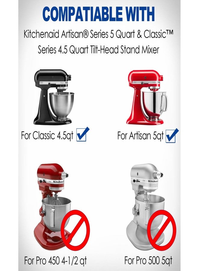 MIMORE Mixer Slider Mat for KitchenAid Stand Mixer 4.5-5 QT Tilt Head, Mixer Mat Compatible with Classic 4.5 QT KitchenAid Mixer Accessories 5 QT Artisan Kitchen Aid Mixer Slider Mat - Image 5