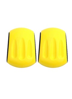 Inditrust Inditrust 6inch Hook and Loop Hand Hold Sanding Block for Furniture Woodworking Rust removing and etc 2 PCS  - Image 1