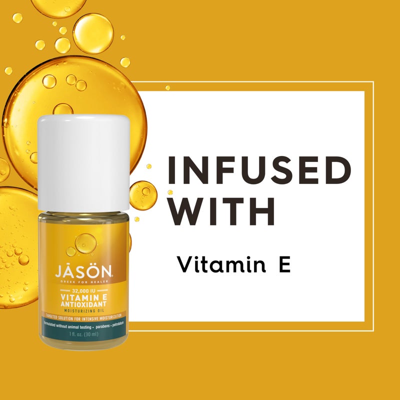 JASON Vitamin E 32,000 IU Moisturizing Oil , For Targeted Solutions, 1 Fluid Ounces - Image 4