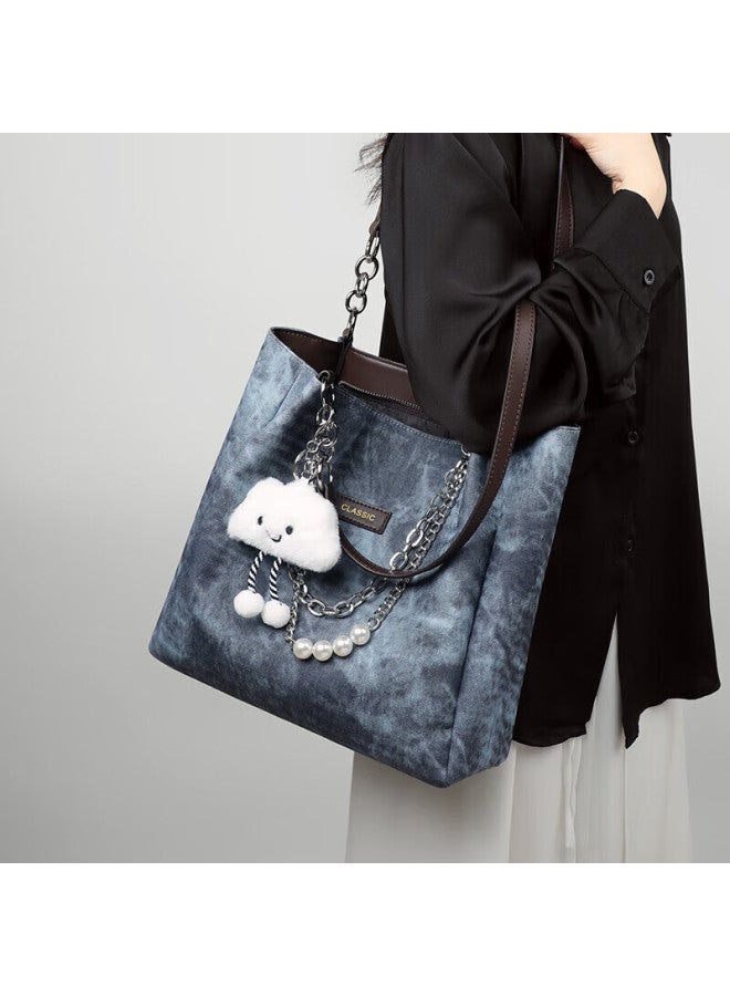 Viney Handbag, Women's Large Capacity Tote Bag, Casual Underarm Shoulder Bag, Birthday Gift For Girlfriend, Qixi Festival And Valentine's Day Present - Image 1