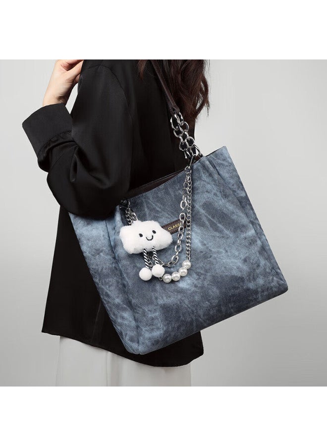 Viney Handbag, Women's Large Capacity Tote Bag, Casual Underarm Shoulder Bag, Birthday Gift For Girlfriend, Qixi Festival And Valentine's Day Present - Image 2