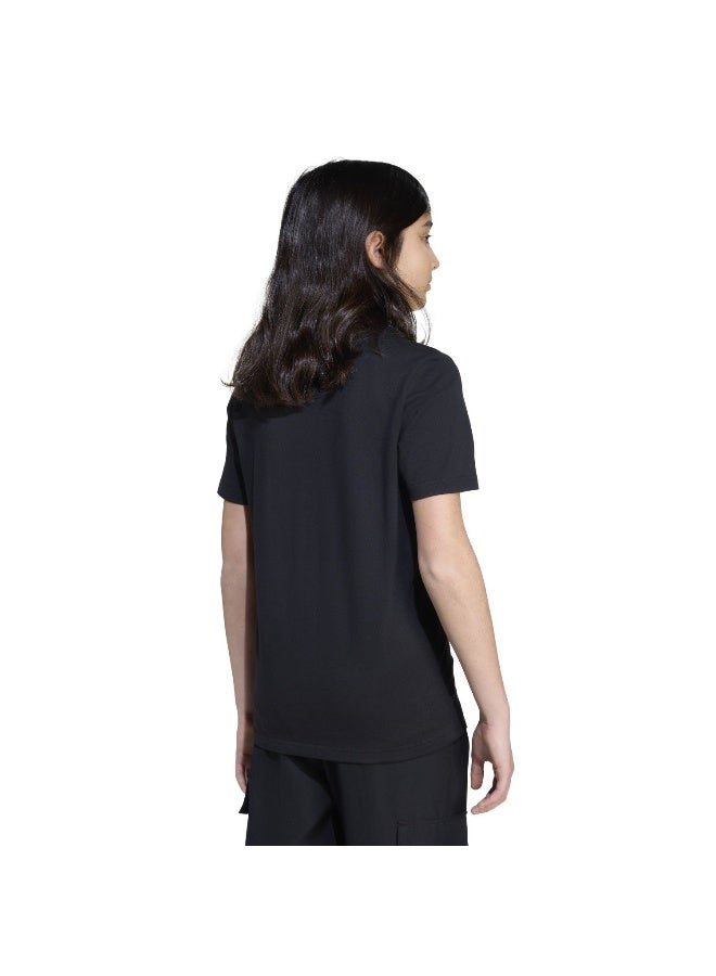 Adidas J Colleg T Black Training T-Shirts For Junior 7-8Y - Image 2