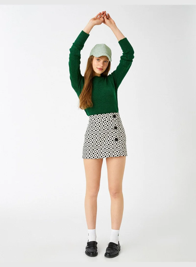 KOTON Knitwear Sweater Crew Neck Long Sleeve