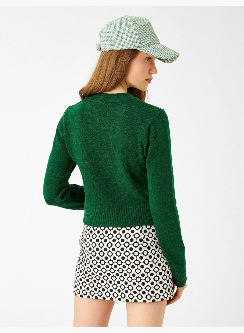 KOTON Knitwear Sweater Crew Neck Long Sleeve
