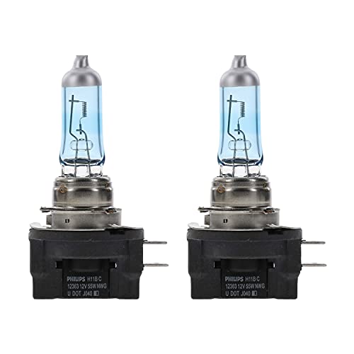 Philips H11B CrystalVision Platinum Upgrade Headlight Bulb, Pack of 2 - Image 1