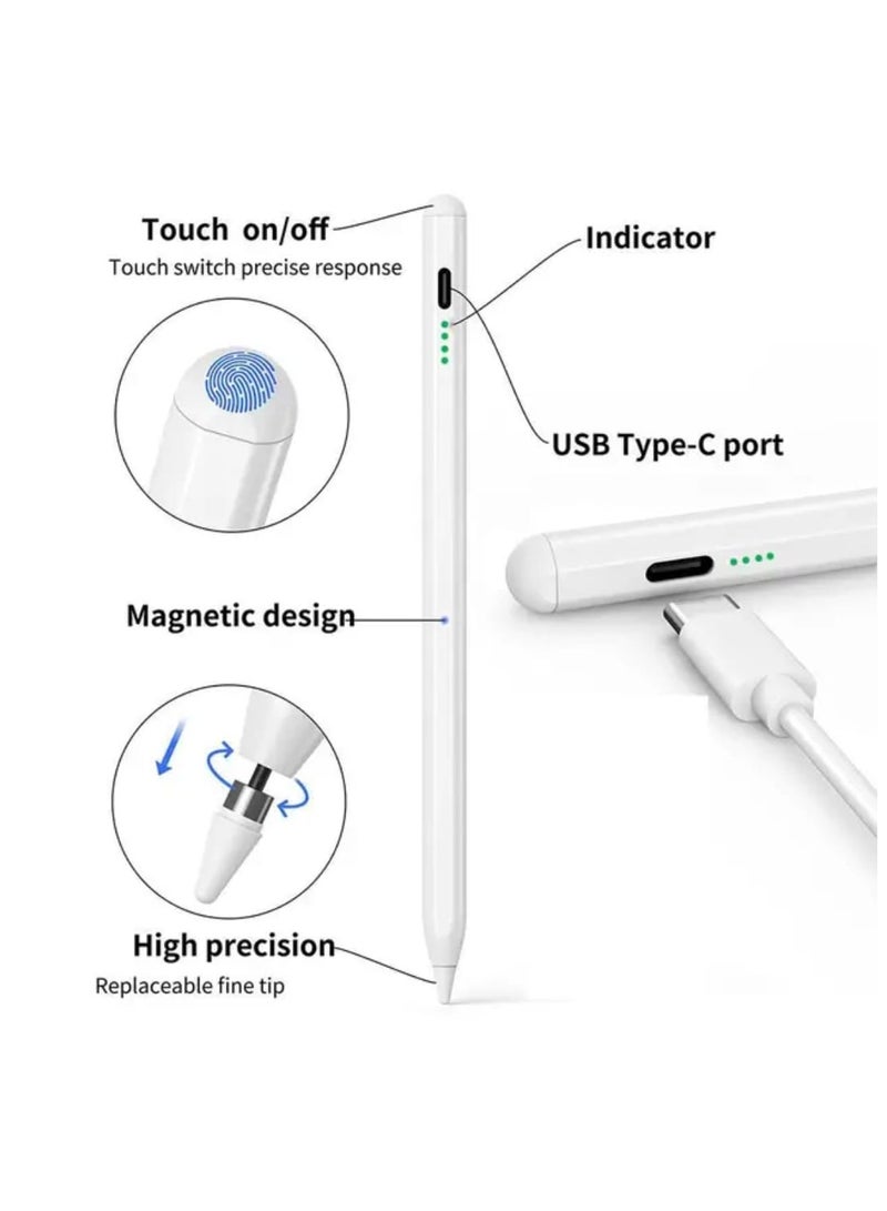 Universal Stylus Pen for Touch Screens – Works on iPad, iPhone, Android Tablets, Samsung, Huawei, Xiaomi And many more devices No Lag, Scratch-Resistant, Lightweight Metal Body - Image 2