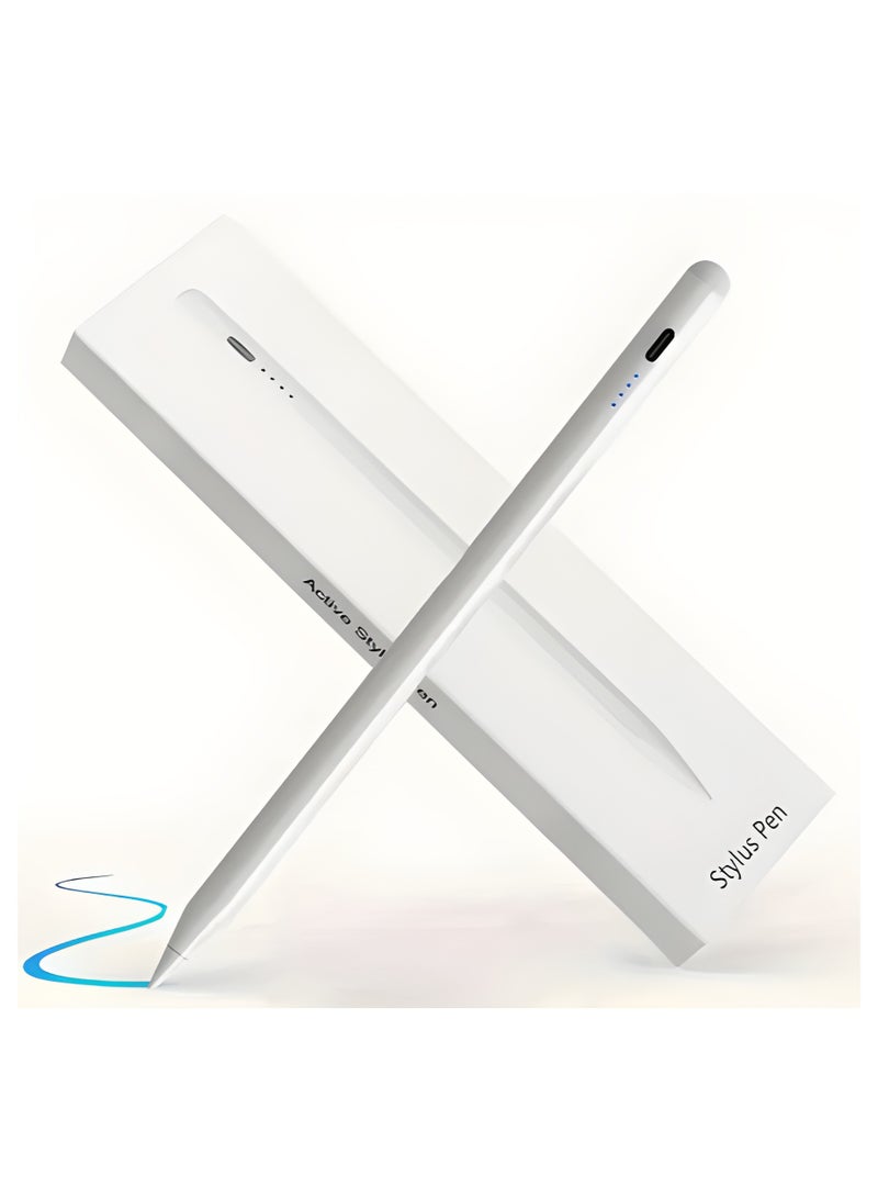 Universal Stylus Pen for Touch Screens – Works on iPad, iPhone, Android Tablets, Samsung, Huawei, Xiaomi And many more devices No Lag, Scratch-Resistant, Lightweight Metal Body - Image 1