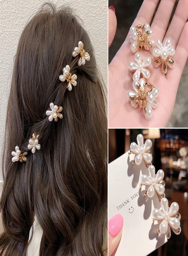 HAPPYMATES Korean Design 8 Pack Pearl Hair Clip for Women Girls Elegant Hair Pins Clips Hair Barrettes Decorative Bobby Pins Hair Jewelry Hair Styling - Image 4