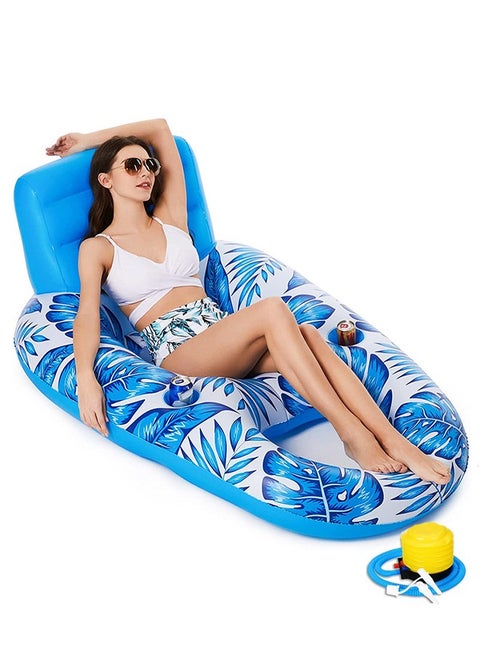 Pool Floats, Swimming Pool Floats 4-in-1 Adults Pool Float & Water Hammock, Multi-Purpose, Inflatable Pool Floats for Adults