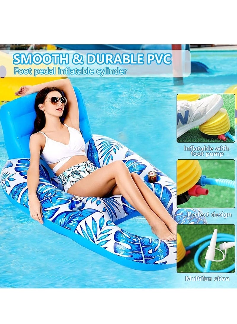 Yoawllty - Pool Floats, Swimming Pool Floats 4-in-1 Adults Pool Float & Water Hammock, Multi-Purpose, Inflatable Pool Floats for Adults - Image 1