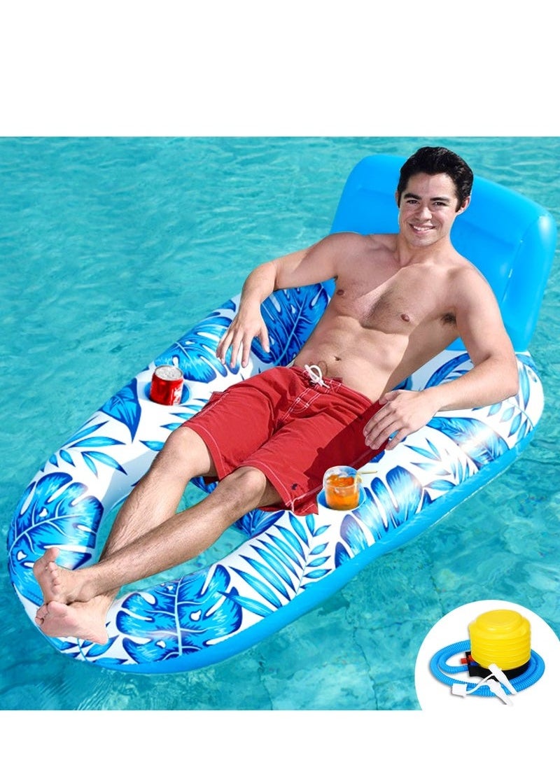 Yoawllty - Pool Floats, Swimming Pool Floats 4-in-1 Adults Pool Float & Water Hammock, Multi-Purpose, Inflatable Pool Floats for Adults - Image 1