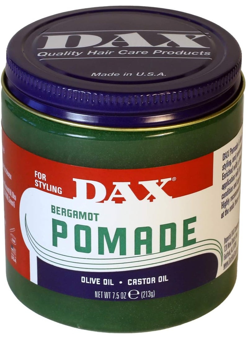 DAX Bergamot Pomade With Olive Oil And Castor Oil 213 g