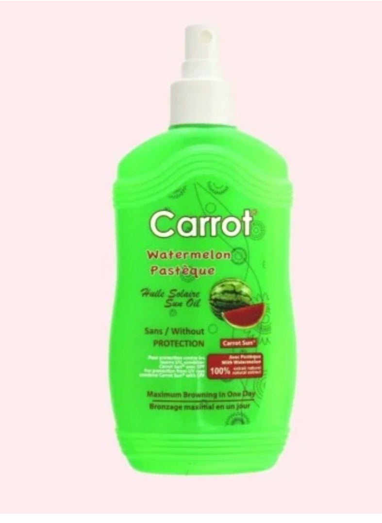 Carrot Sun Carrot Sun Tanning Oil Spray 200ml Watermelon  - Image 1