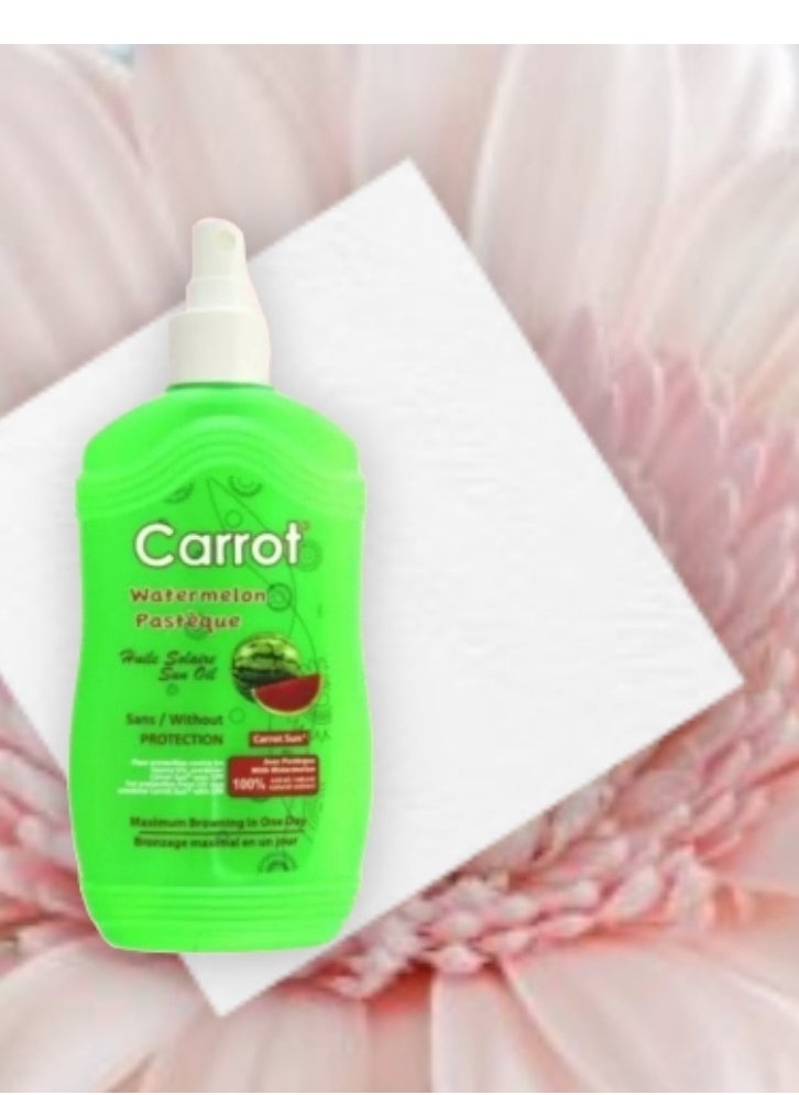 Carrot Sun Carrot Sun Tanning Oil Spray 200ml Watermelon  - Image 2