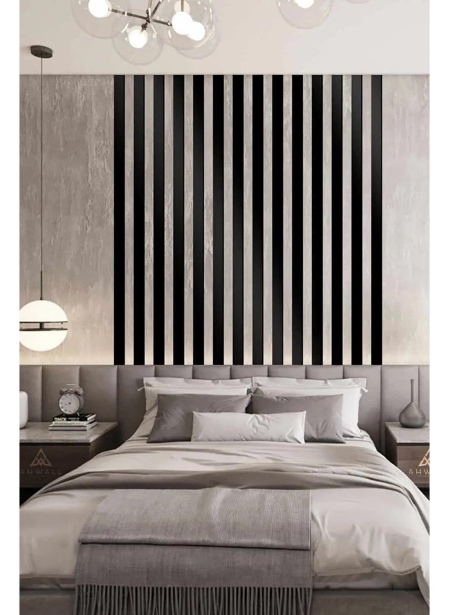 HELLOVE - Wooden Strip Wall Panel Decorative Wall Molding 1 Pack (10 Pieces) Please Pay Attention to the Dimensions - Image 1
