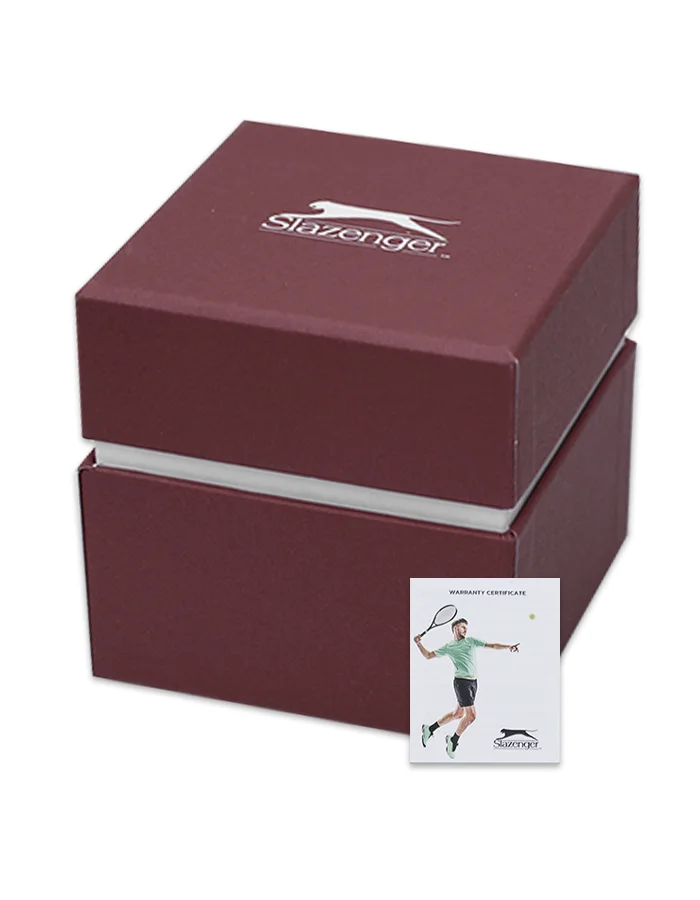 Slazenger Men's Multi Function Display Watch With Dark Blue Silicone Strap - SL.9.2390.2.06
