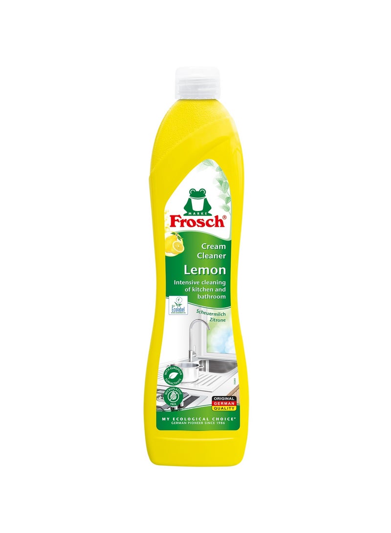 Frosch Lemon Cream Cleaner 500ml - Image 1