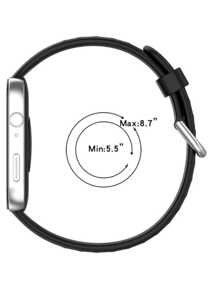 حزام لساعة هواوي فيت 3، أساور سيليكون ناعمة قابلة للتعديل، حزام بديل رياضي، متوافق مع ساعة هواوي فيت 3 الذكية - Image 2