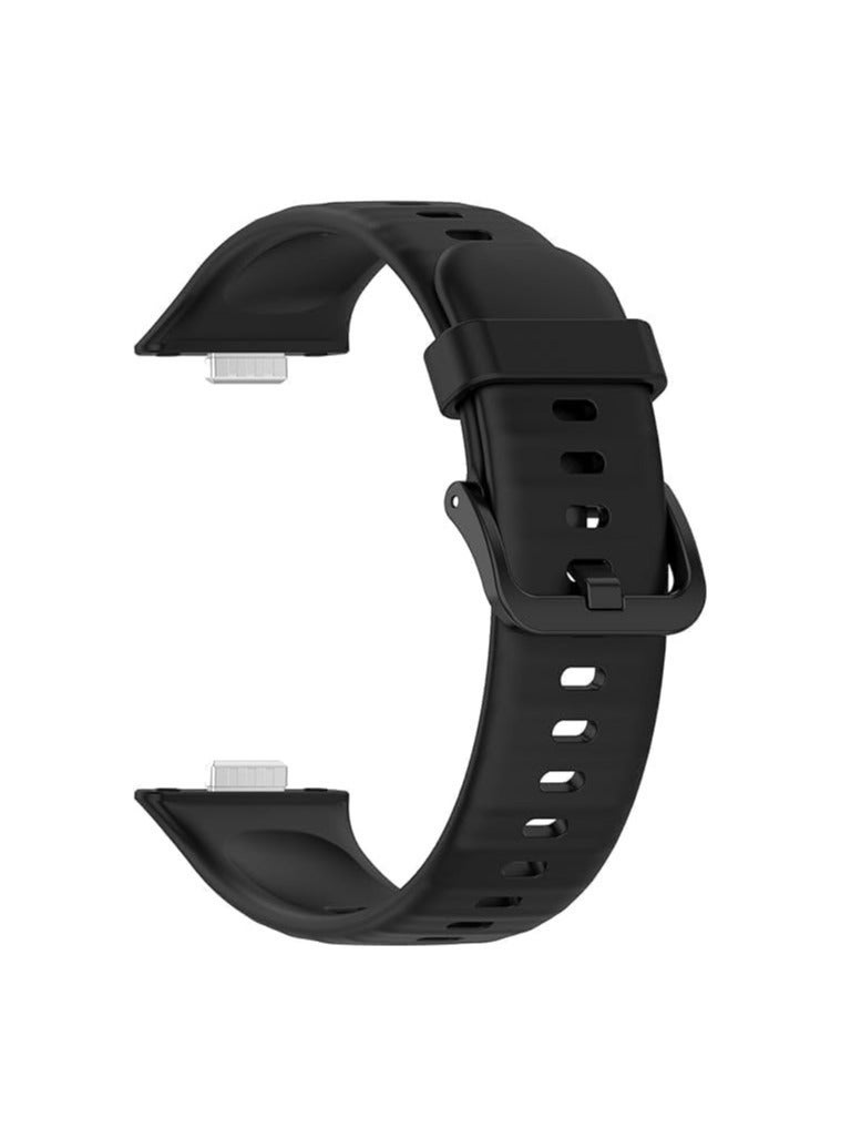 2 pack Strap for Huawei Watch Fit 3, Adjustable Soft Silicone Wristbands, Sport Replacement Strap, Compatible with Huawei Watch Fit3 Smart Watch - Image 2