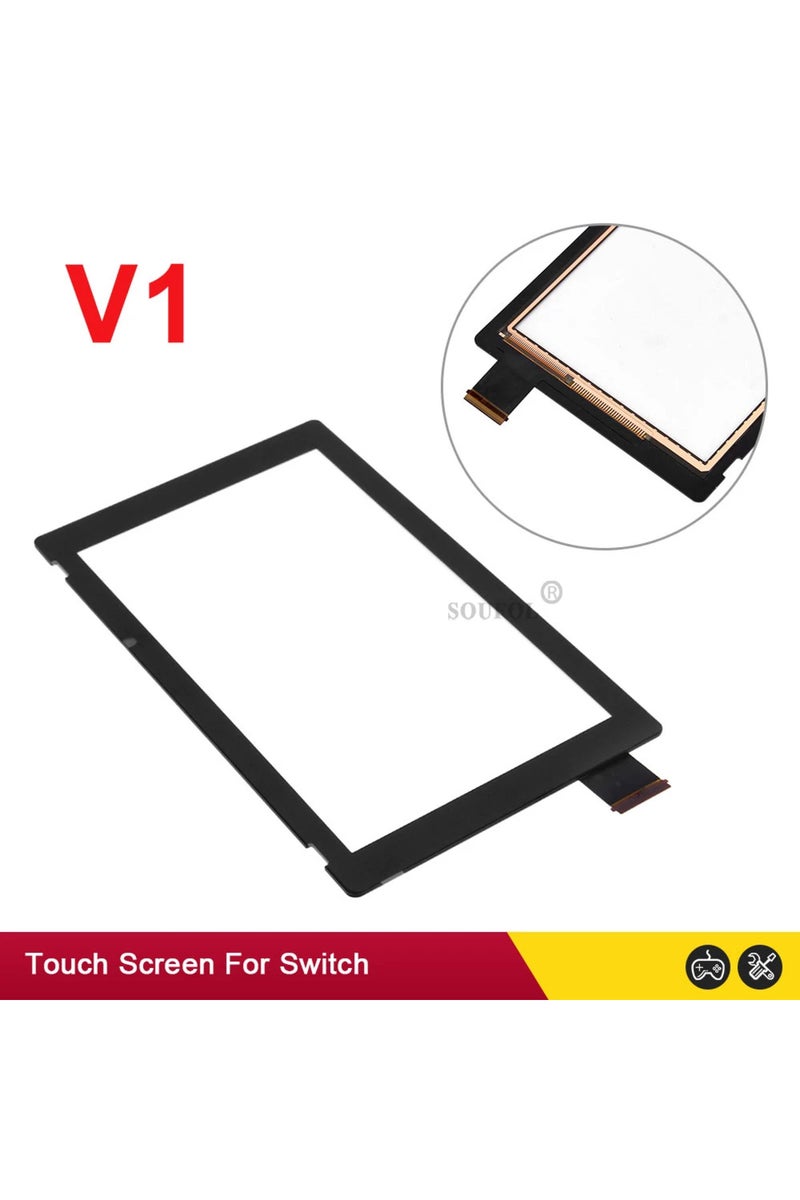 إيروريكس شاشة لمس أصلية جديدة بديلة لجهاز نينتندو سويتش (الإصدارات V1 وV2) NS Switch، متوافقة مع وحدة تحكم نينتندو سويتش NS.