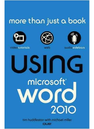 Using Microsoft Word 2010 - pzsku/ZE30891EEE3927CE26DDCZ/45/_/1705919373/127bfda2-baf9-4959-93a3-72381a3db4b3