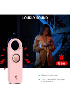 Y&D Personal Safety Alarm for Women - USB Rechargeable Self Defense Keychain Set Kids Elderly -135dB Loud 2 Modes with Multi-functional Flashing LED Light Portable To Wear  - Image 2