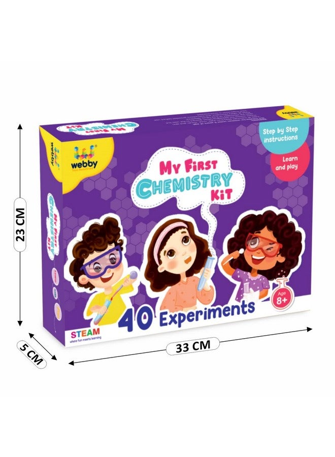 Webby DIY Chemistry Kit with 40 Experiment | STEAM Learner | Science Kit | Educational & Learning Activity Toy Kit for Kids, Boys & Girls Age 8+ - Image 5