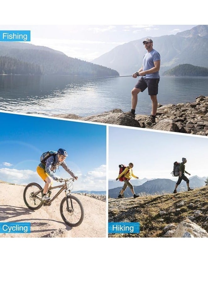 SOLARAE Clip Cap Sports Sunglasses, Polarized Sunglasses, Clip on Sunglasses for Fishing Biking Hiking Cycling, Golf Eyewear, UV Protection, for Mens and Womens - Image 3