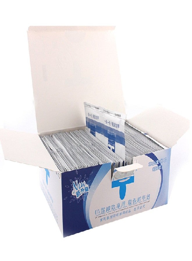 Baisidai 200 PCS Nail Gel Remover Pads, UV Nail Extension Gel Cleaning Wipes Kit for Easy Application - Image 1