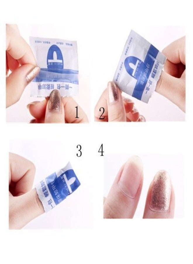 Baisidai 200 PCS Nail Gel Remover Pads, UV Nail Extension Gel Cleaning Wipes Kit for Easy Application - Image 3
