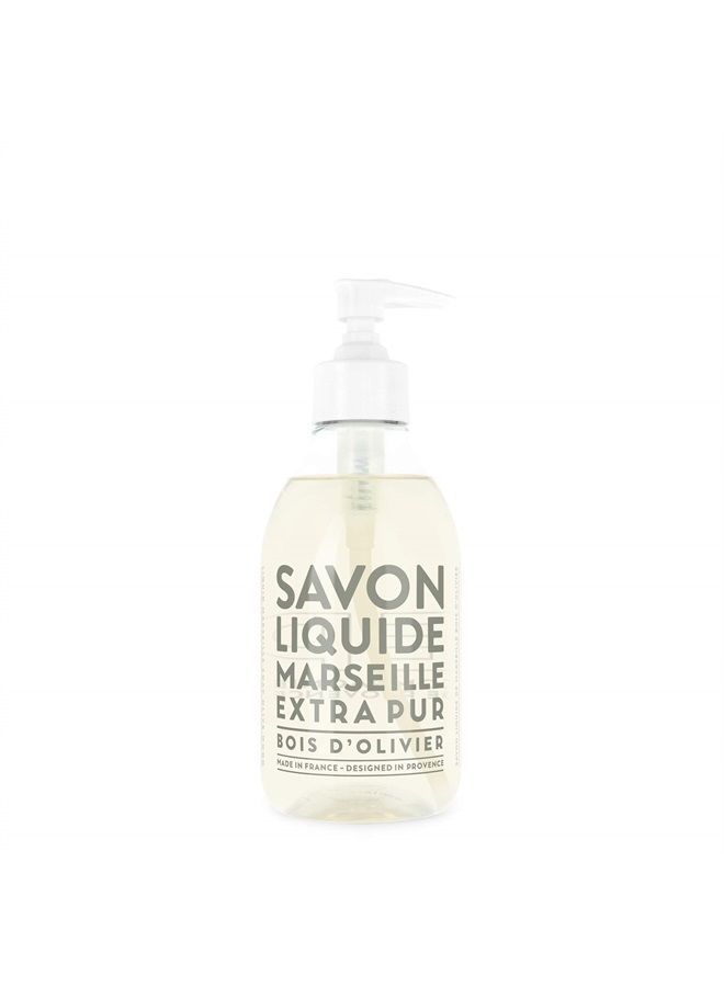 La Compagnie de Provence Compagnie de Provence Savon de Marseille Extra Pure Liquid Soap - Olive Wood - 10 Fl Oz Plastic Pump Bottle