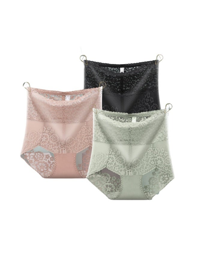 KUYING High Waisted Anti Glare Postpartum Waist Cinching And Hip Lifting Safety Pants For Body Shaping Set Of 3