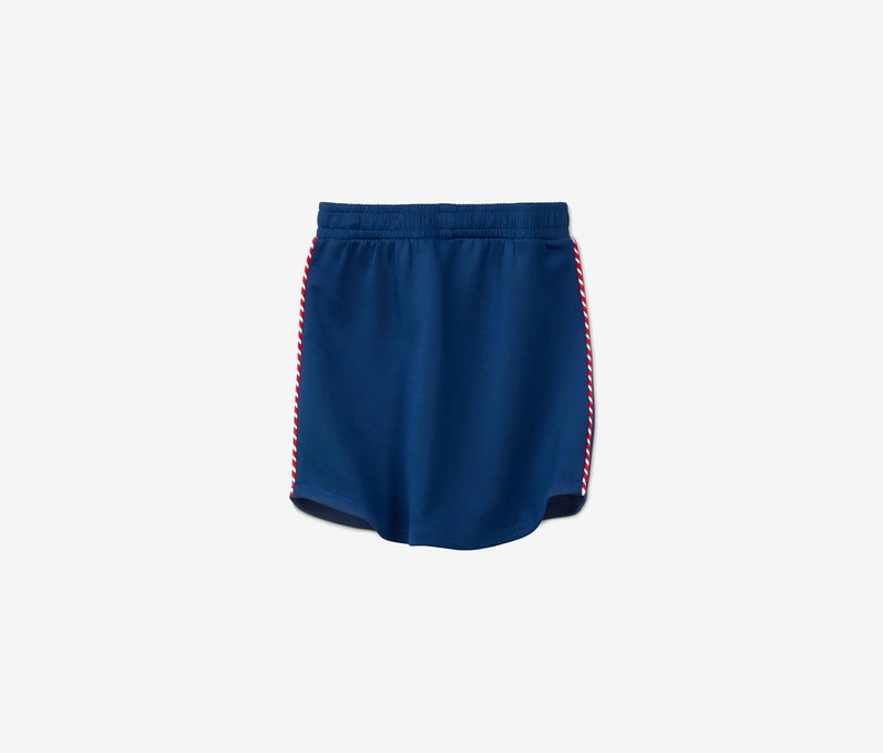 Tchibo Kids Girls Sporty Jersey Skirt, Navy - Image 3