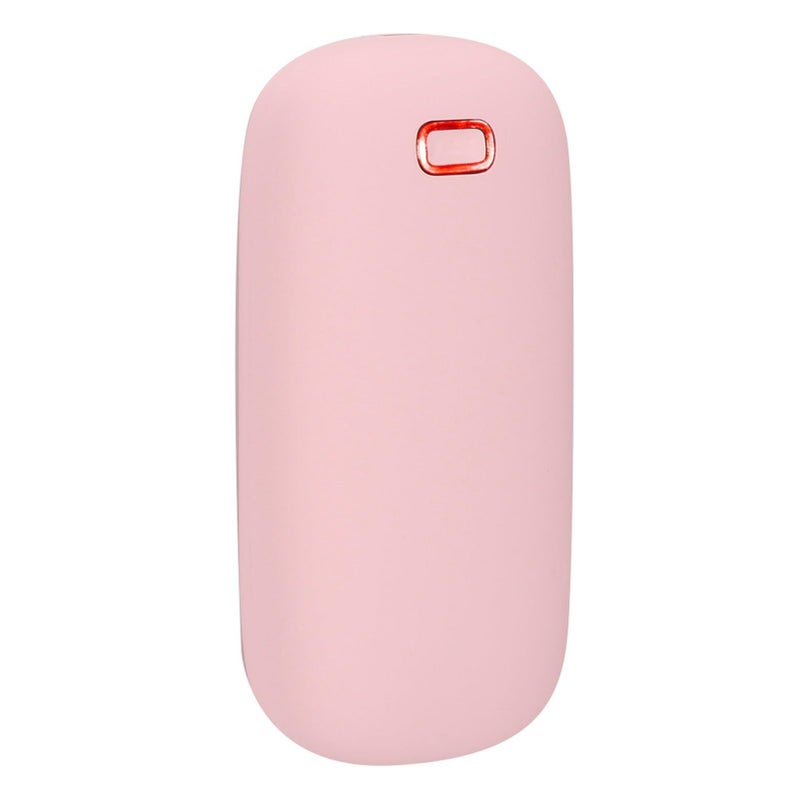 USB Charging Mini Portable Water Heater Double Face Thermostatic Travel Mug Warmer For Home Office Winter Gift For Women Pink - Image 3